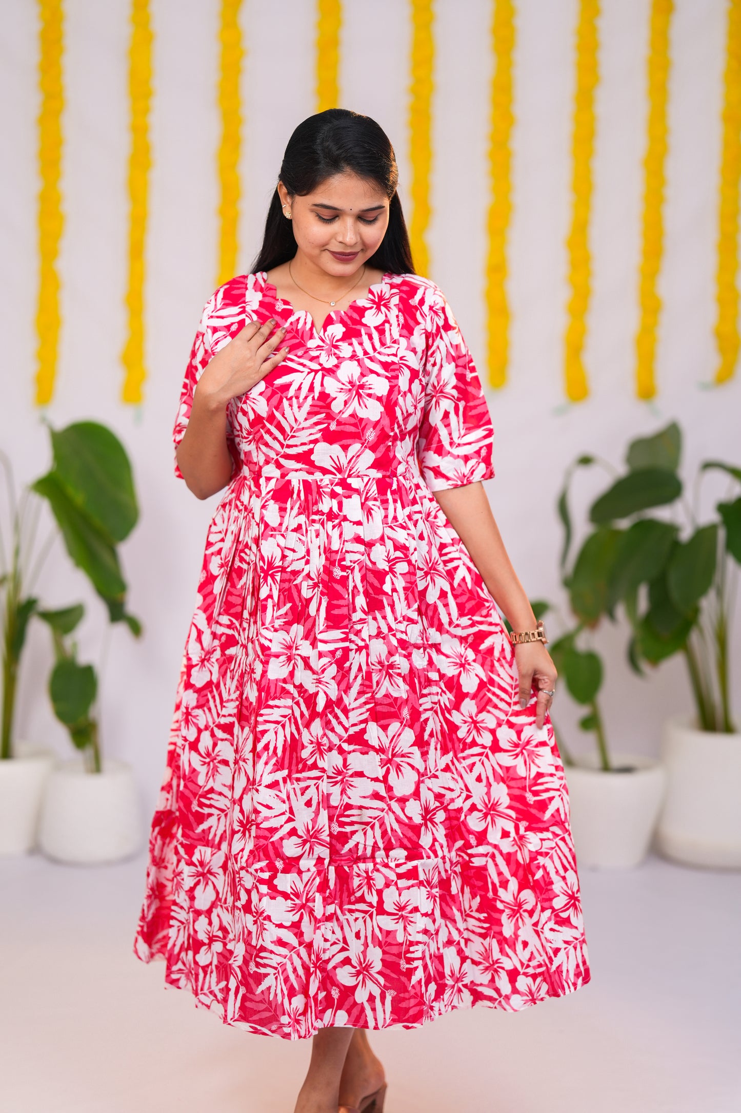 Iniya premium cotton maternity kurti