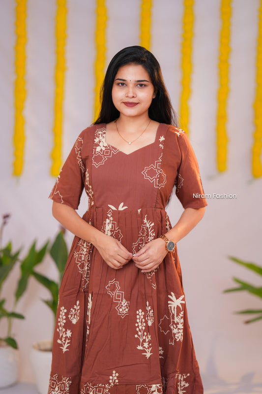 Aadhirai premium cotton maternity kurti