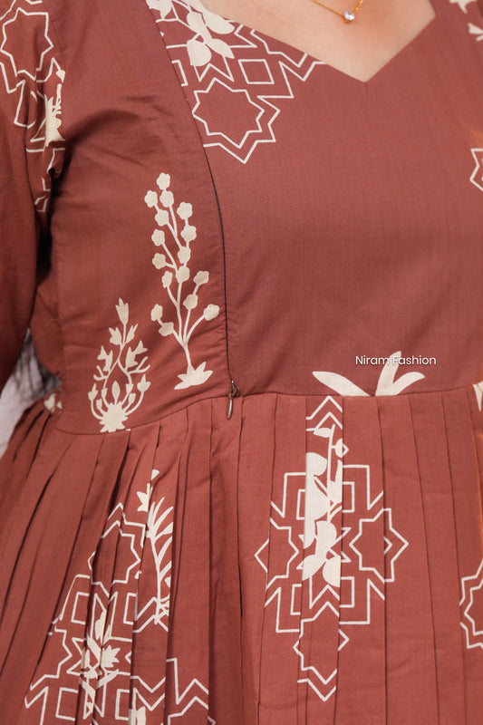 Aadhirai premium cotton maternity kurti