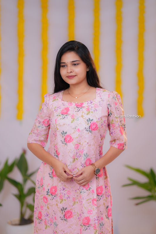 Nila casual Hakoba straight kurti