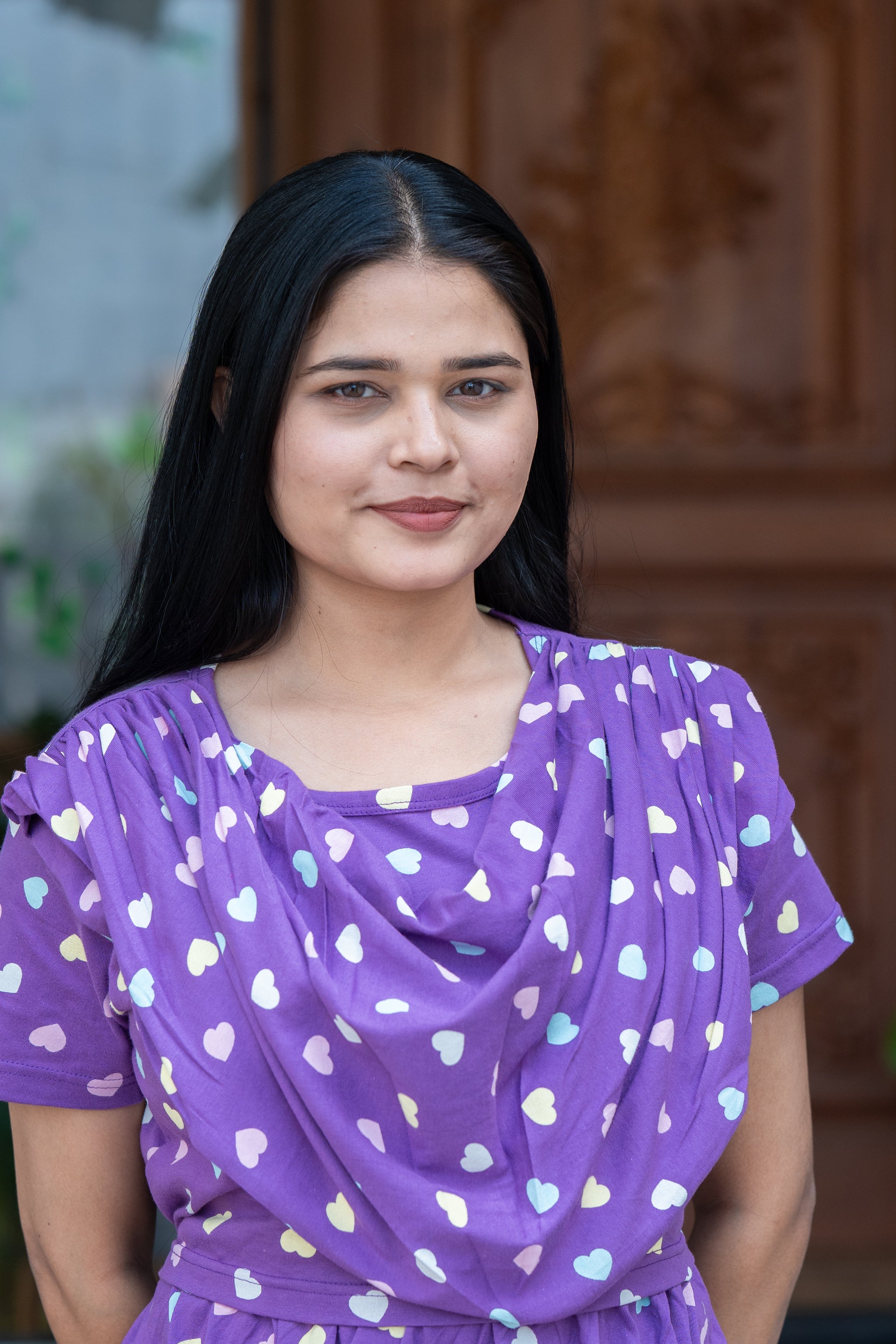 Suhana 6 Premium shawl type maternity lounge wear