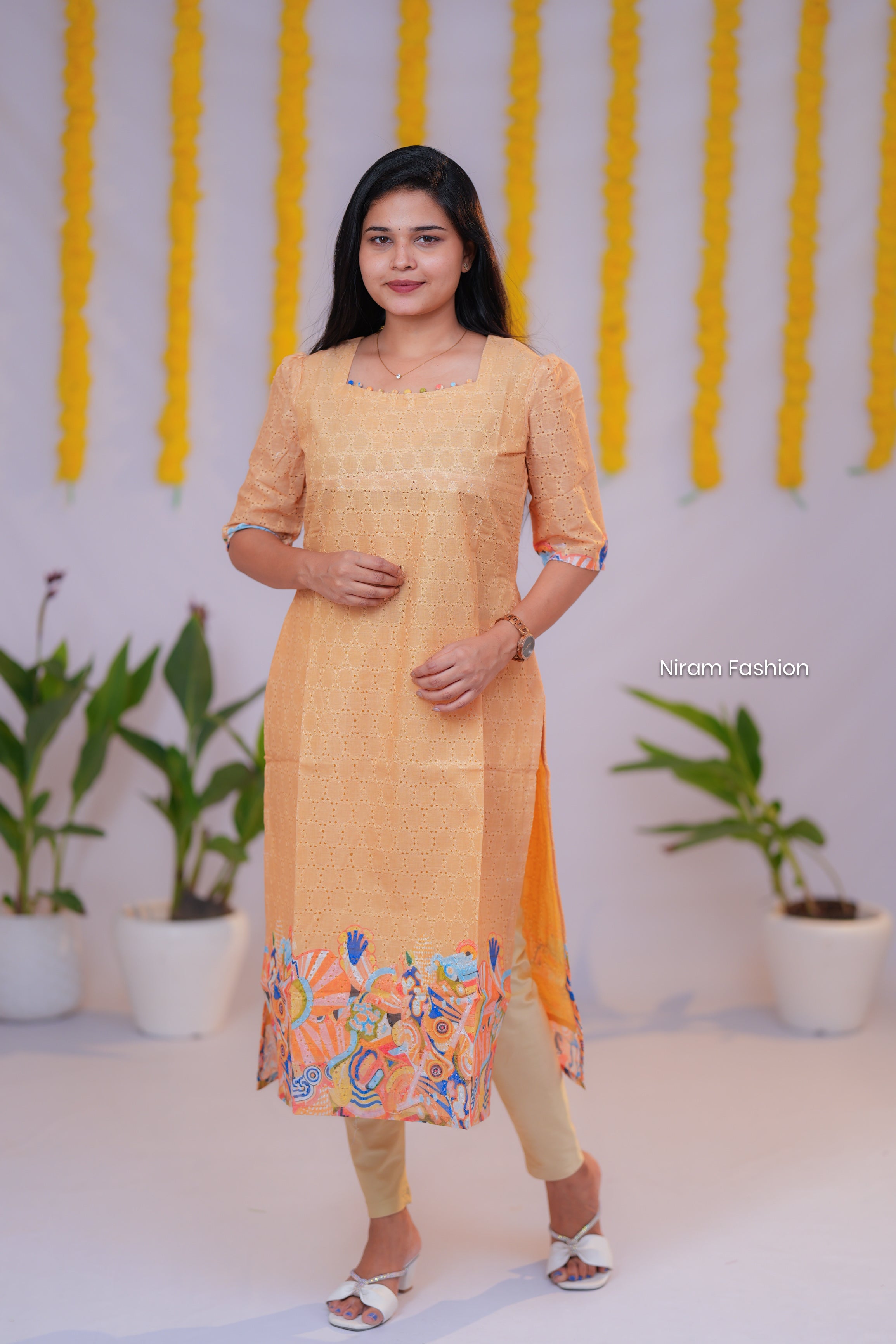 Nila casual hakoba straight kurti