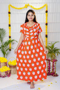 Ujwala zipless maternity with shawl