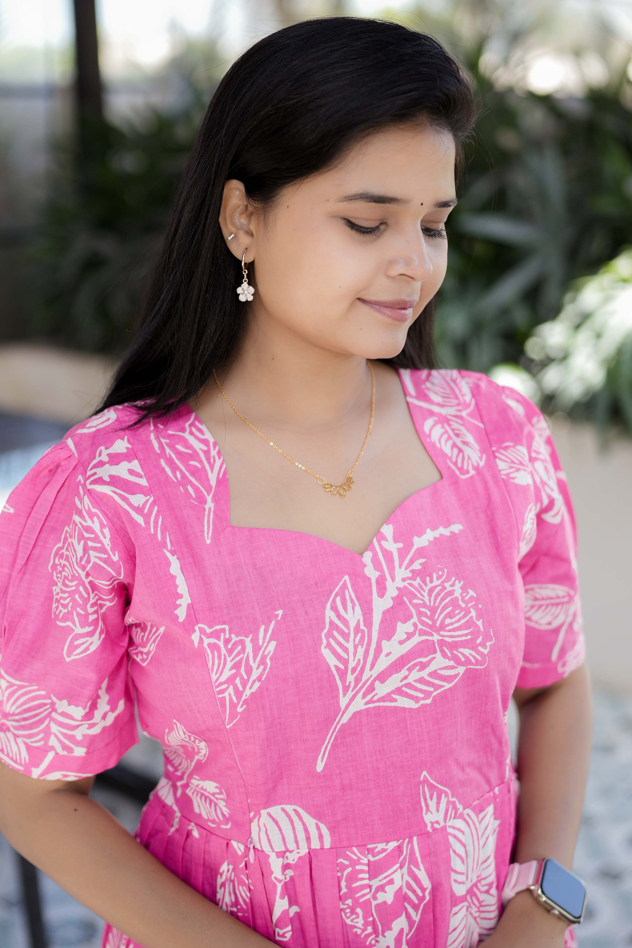 Dhivi Pure Cotton Maternity Kurthi