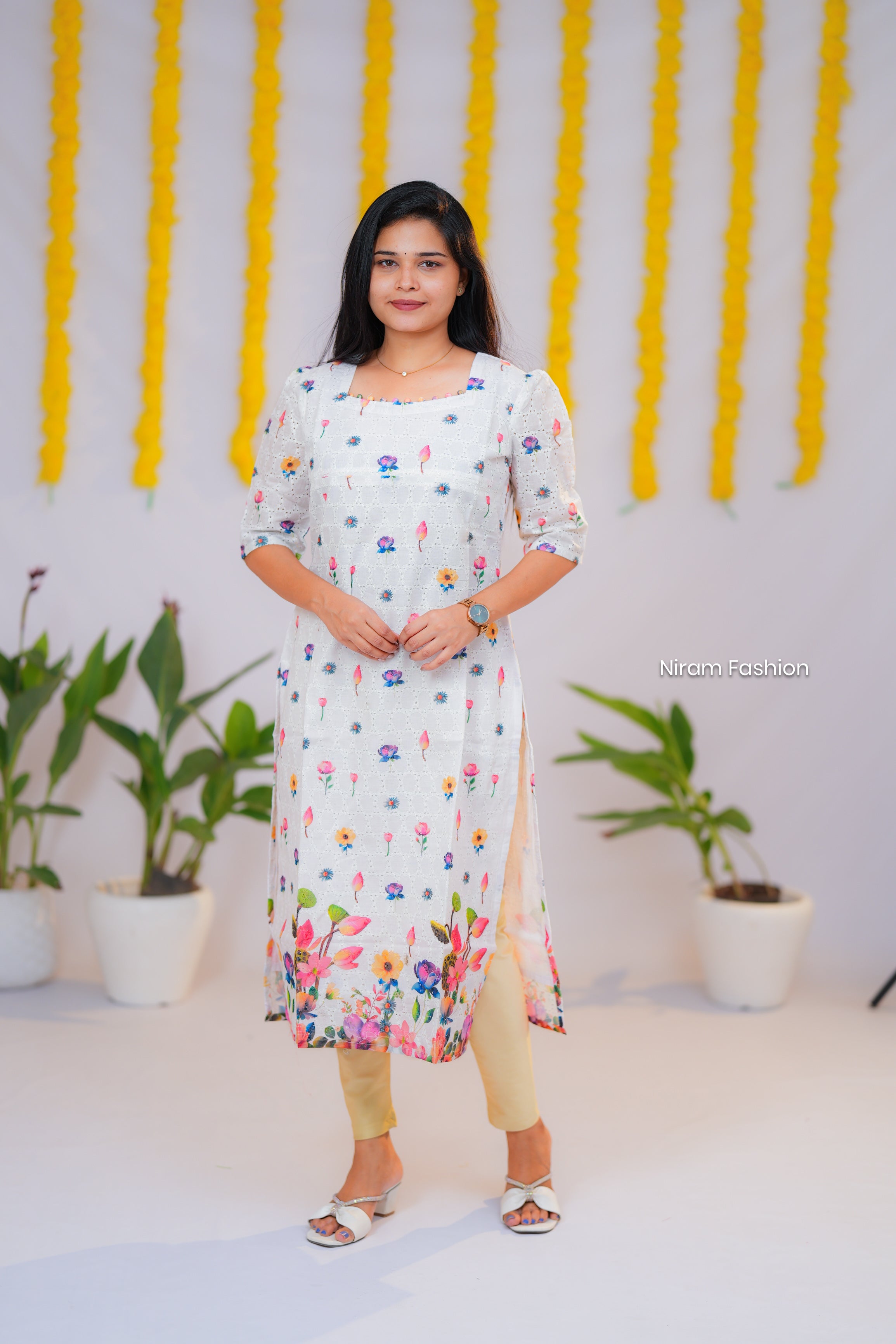 Nila casual hakoba straight kurti