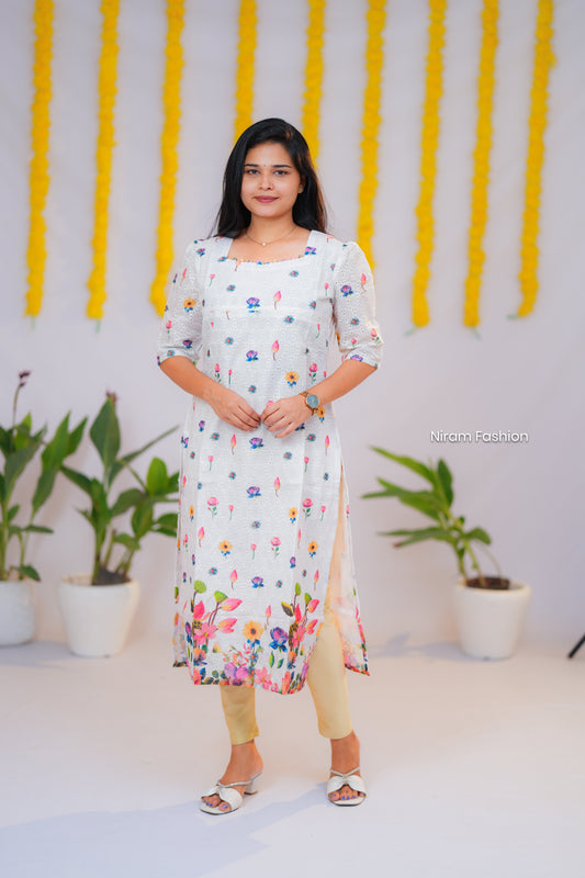 Nila casual hakoba straight kurti