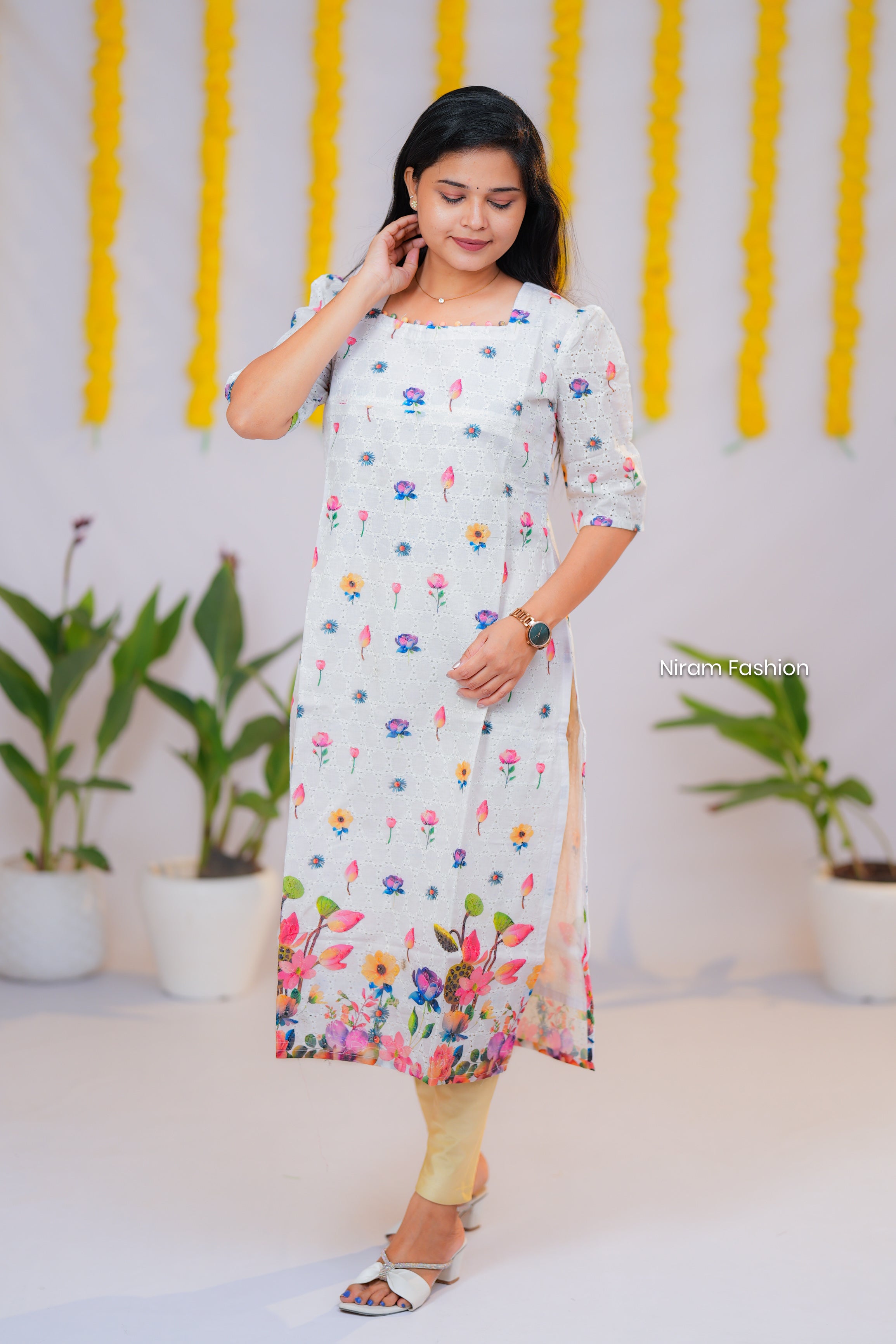 Nila casual hakoba straight kurti