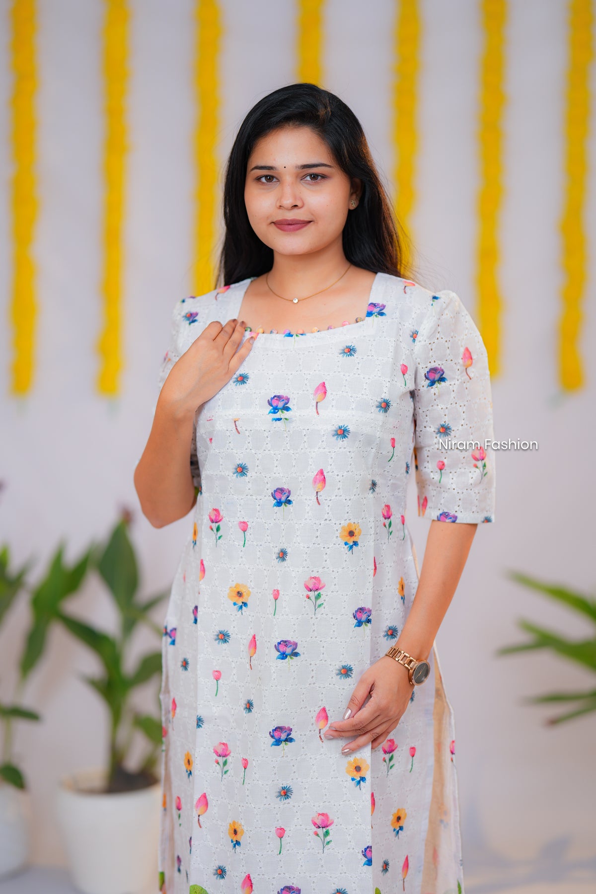 Nila casual hakoba straight kurti