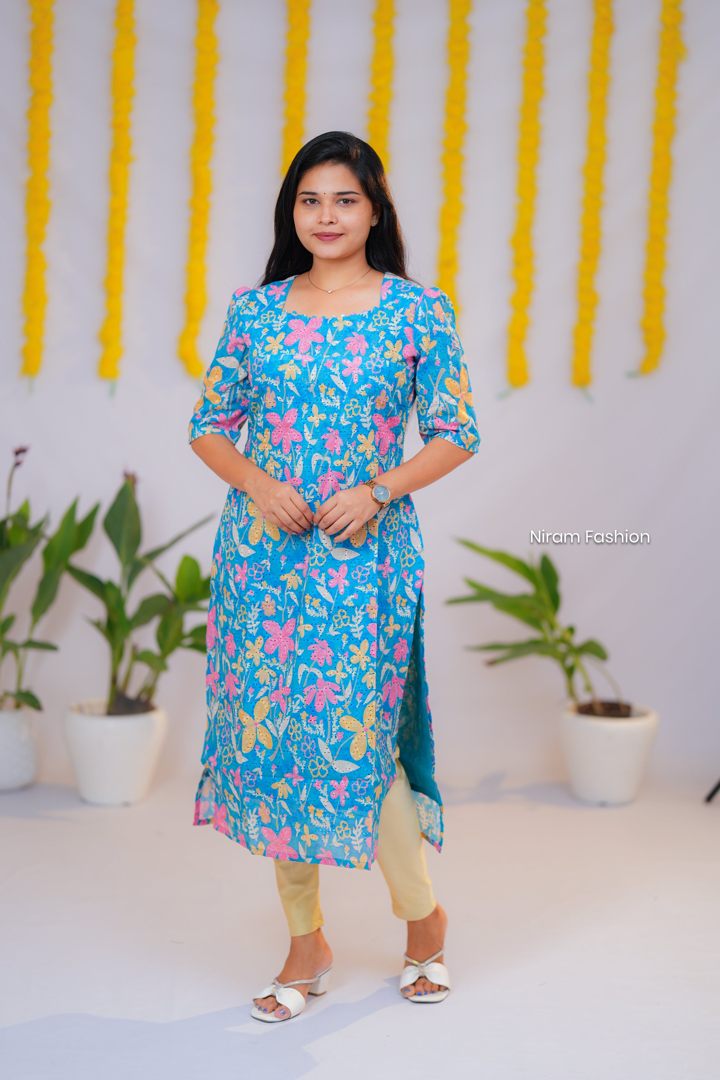 Nila casual hakoba straight kurti