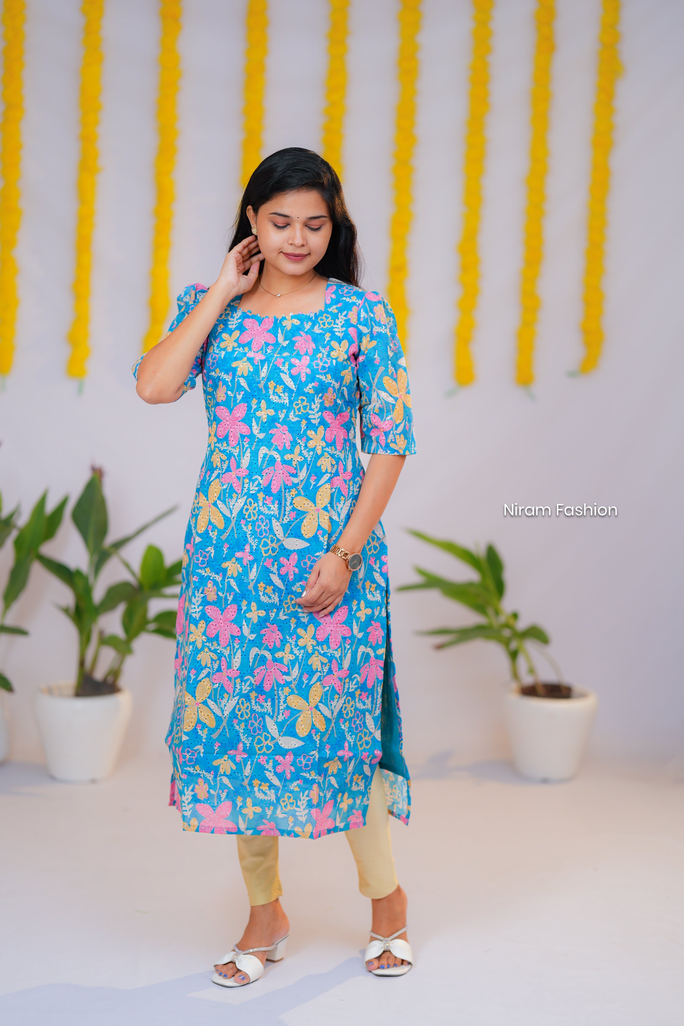Nila casual hakoba straight kurti