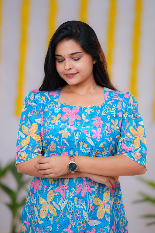 Nila casual hakoba straight kurti