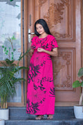 Suhana 3 premium shawl type maternity lounge wear