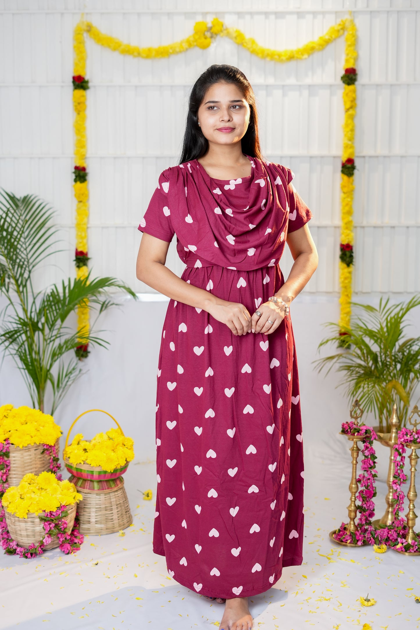Boomi zipless maternity with shawl