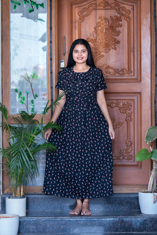 Suhana 2 premium shawl type maternity lounge wear