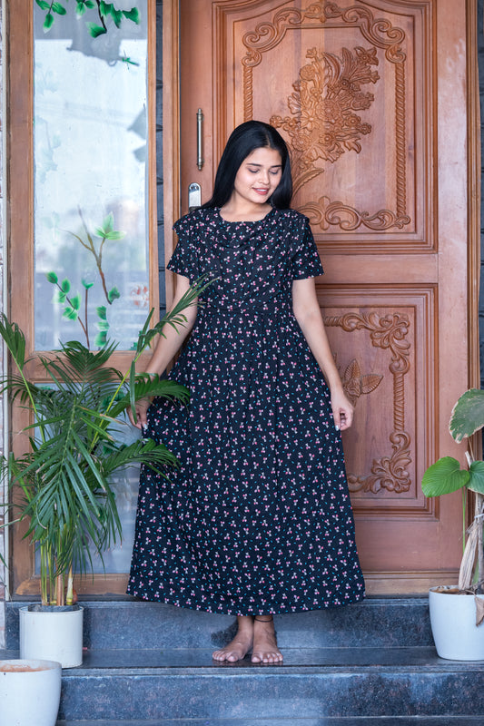 Suhana 2 premium shawl type maternity lounge wear