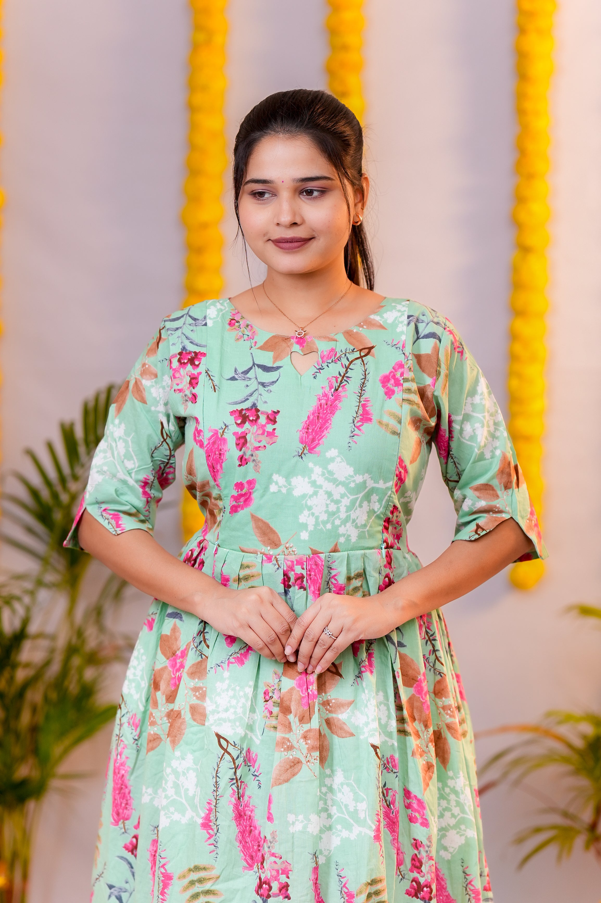 Samantha premium maternity cotton kurti