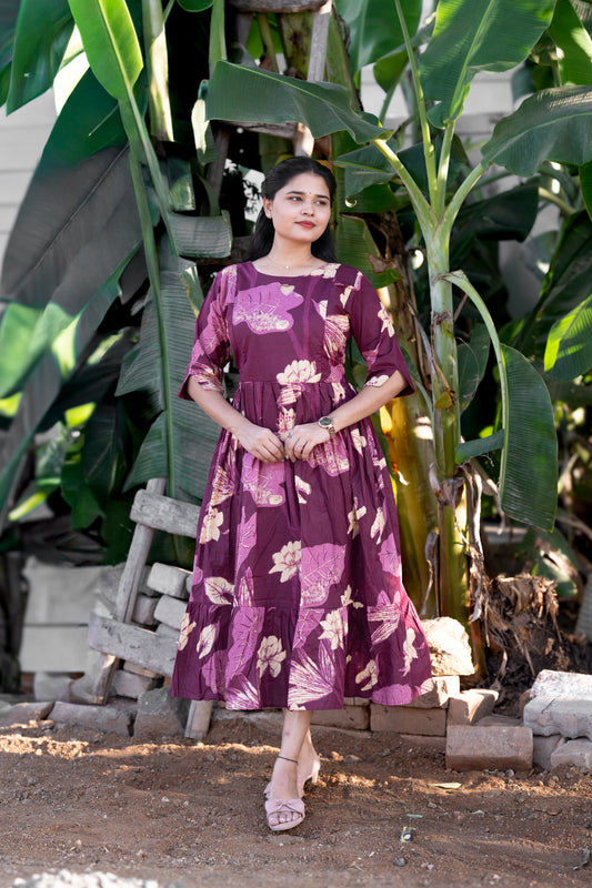 Thara premium cotton maternity kurti