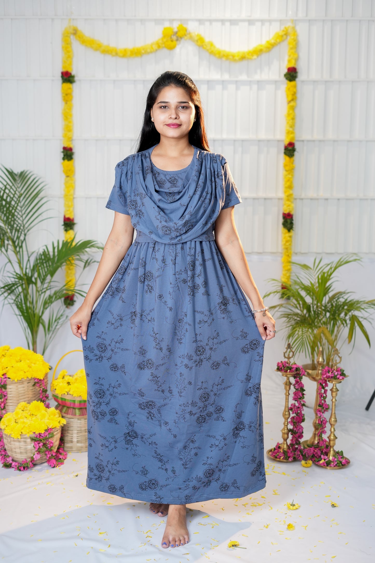 Lyra zipless maternity with shawl