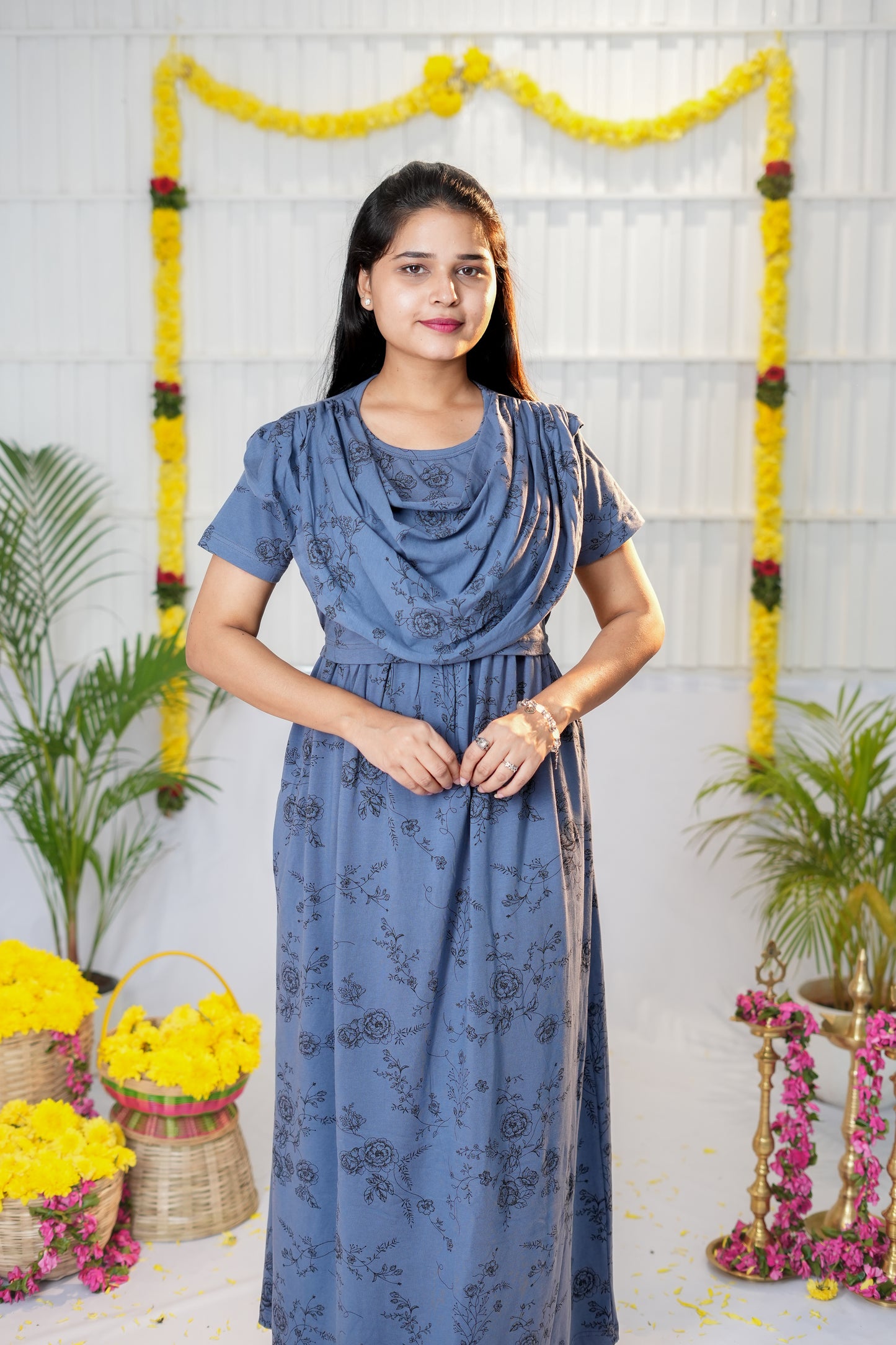 Lyra zipless maternity with shawl