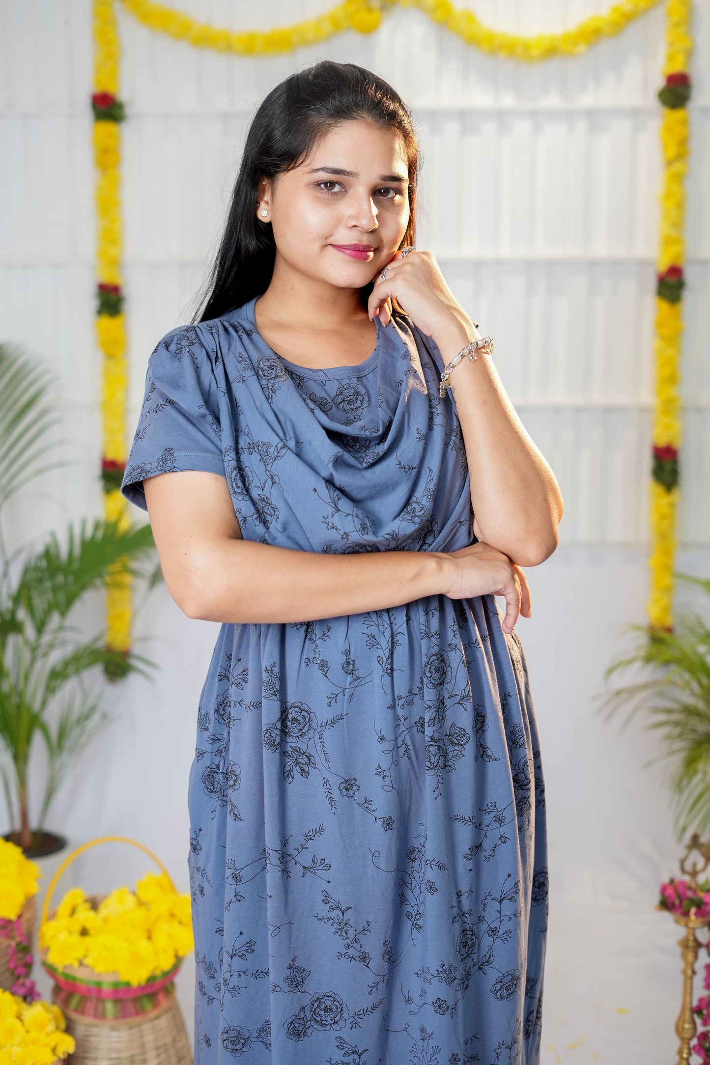 Lyra zipless maternity with shawl