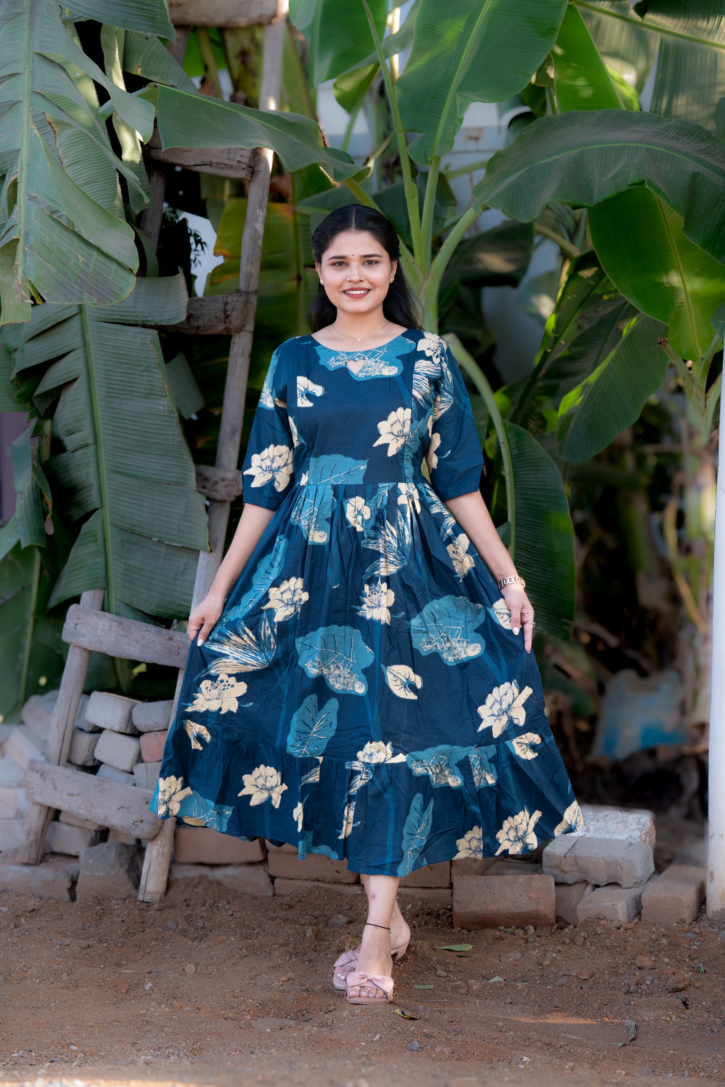 Thara premium cotton maternity kurti