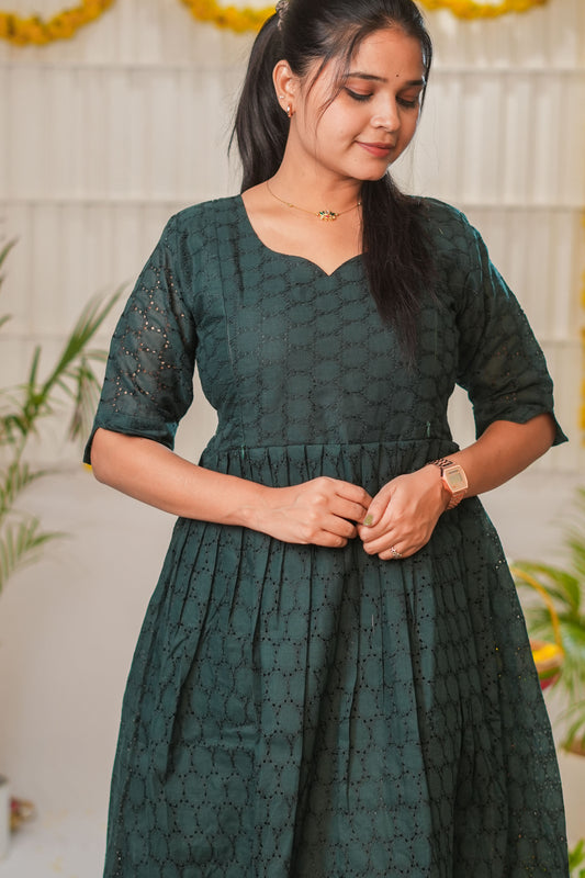 Sneha premium Soft Hakoba Maternity kurtis