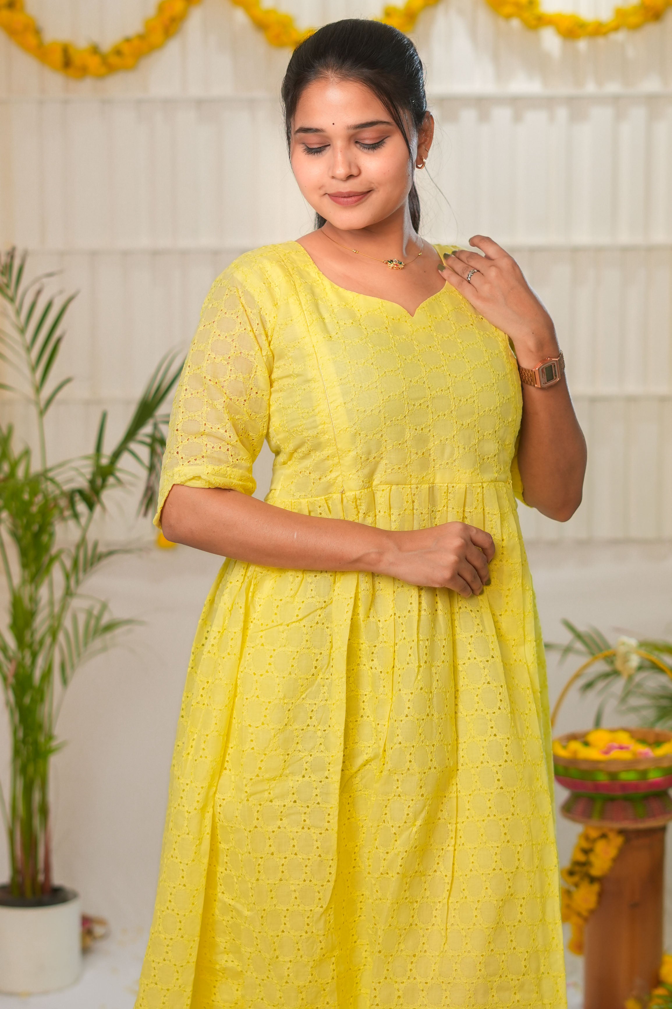 Pooja premium Soft Hakoba Maternity kurtis