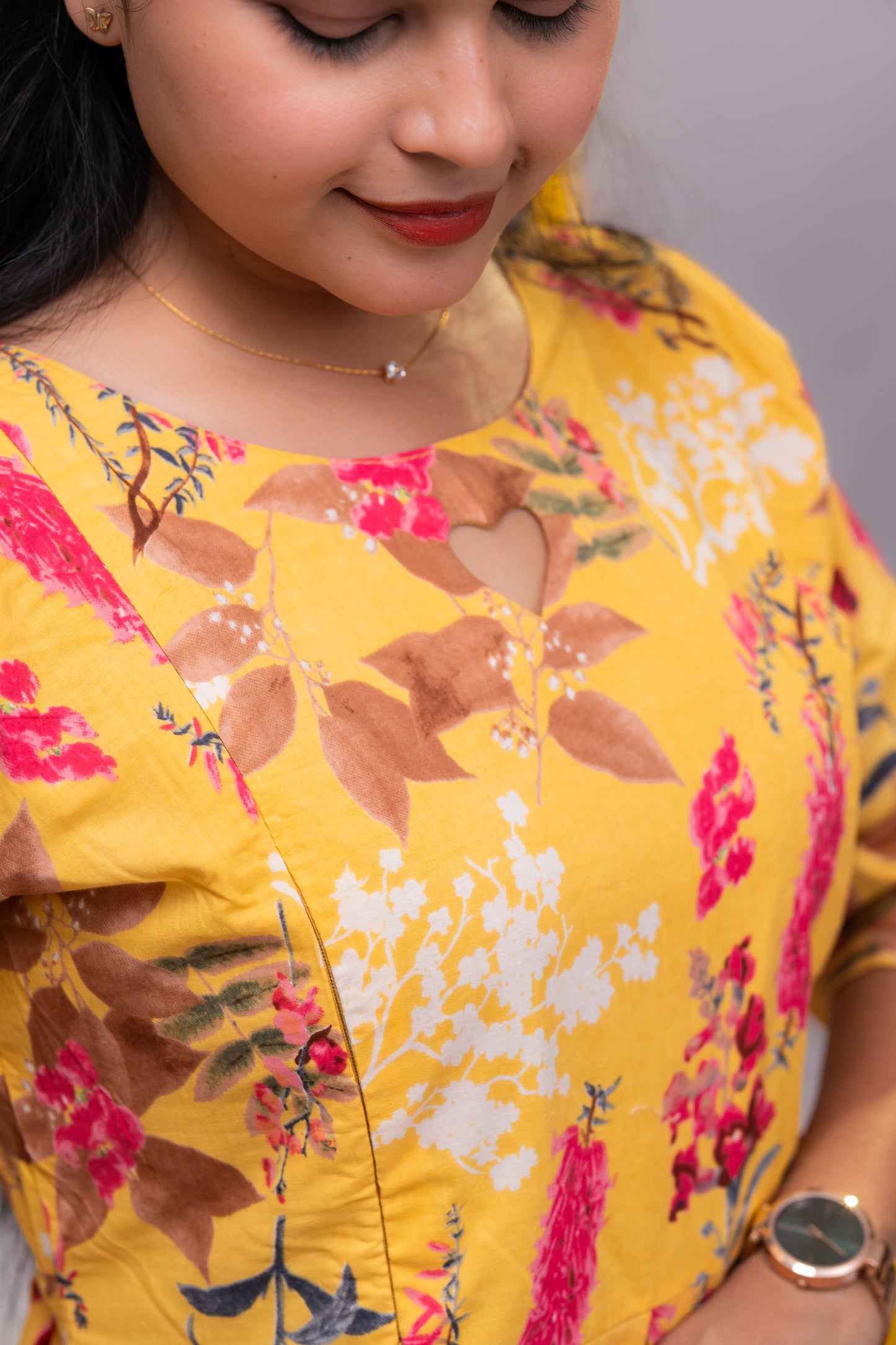 Pavi premium cotton maternity kurti