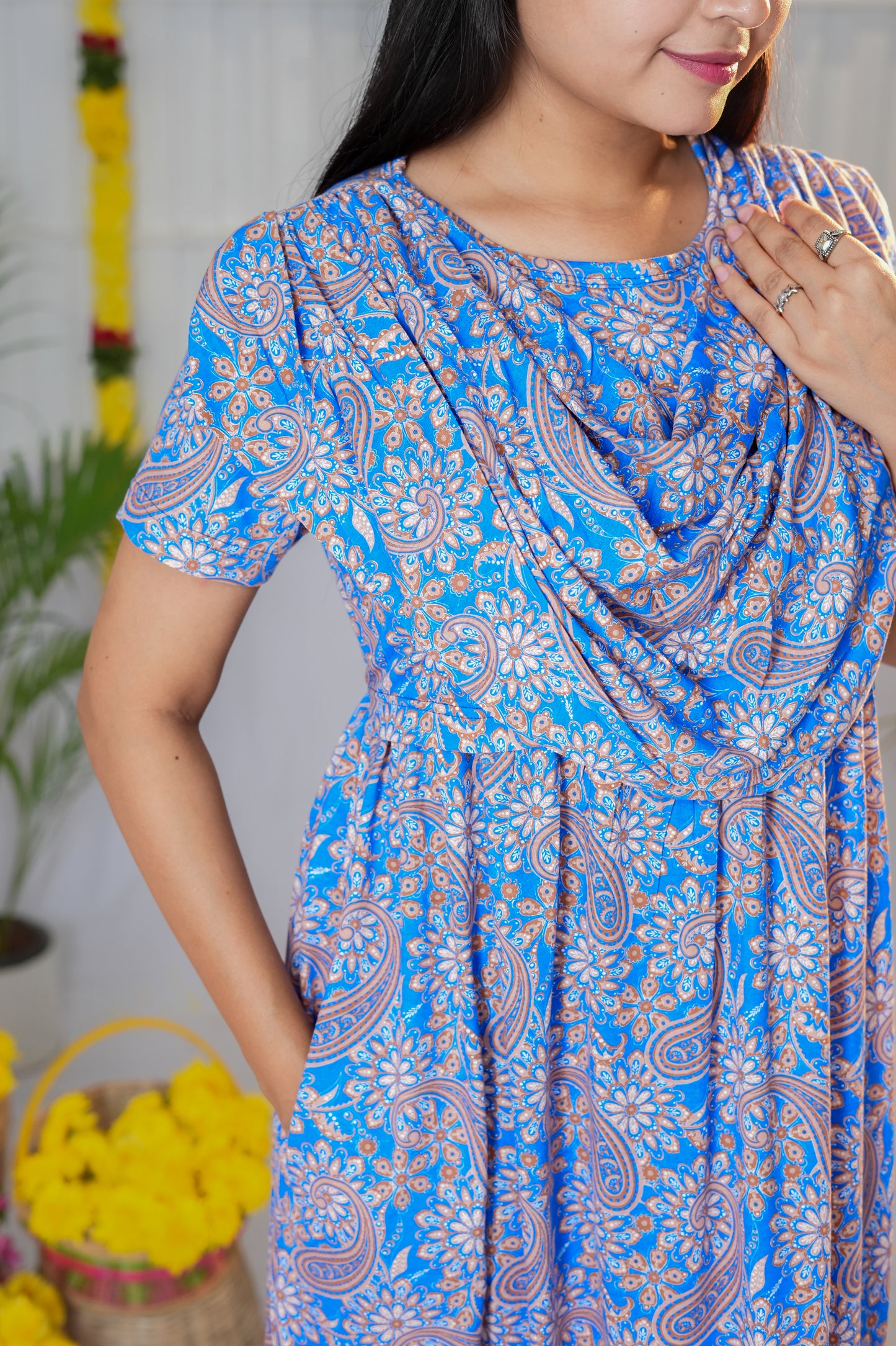 Skylar zipless maternity with shawl