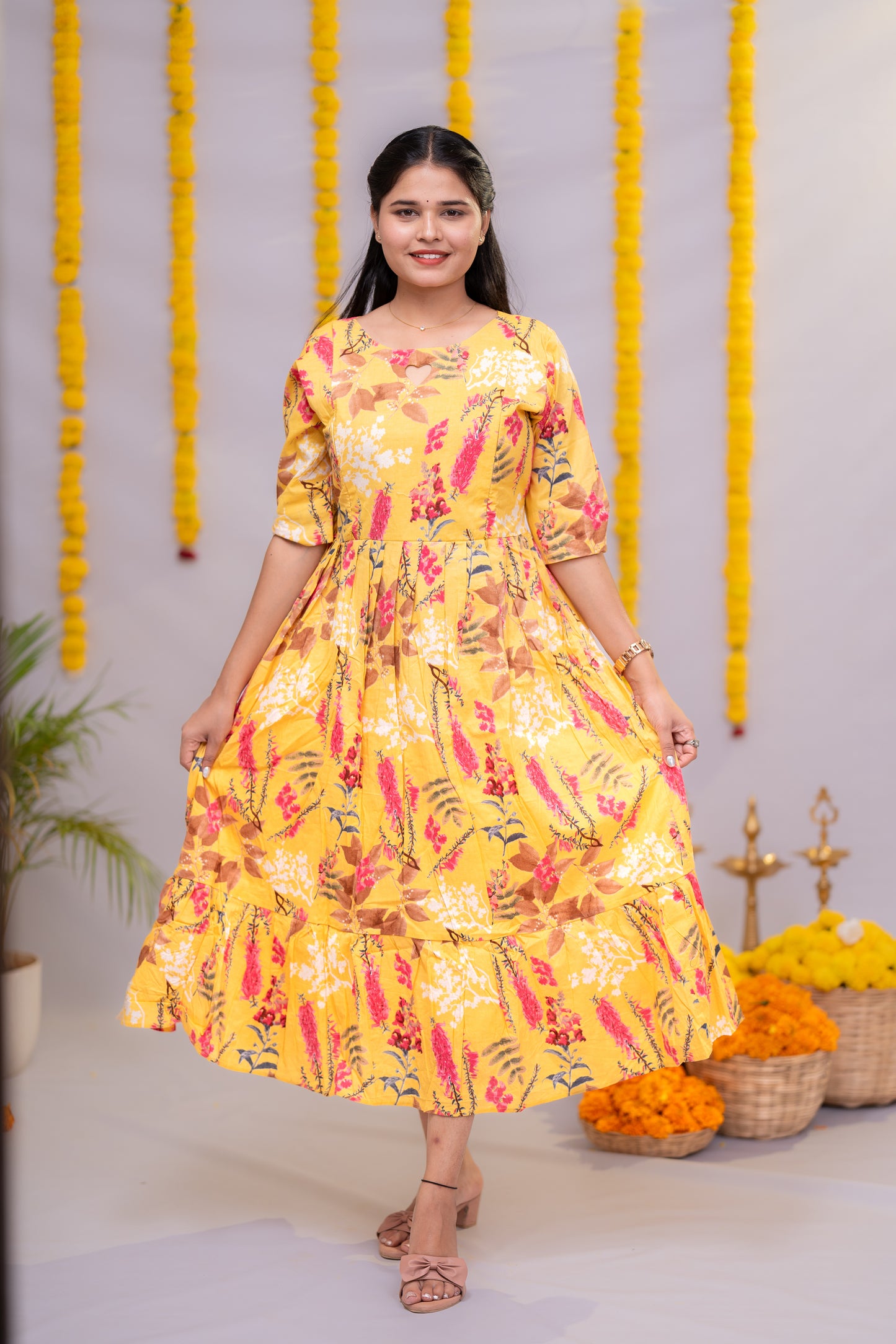 Pavi premium cotton maternity kurti