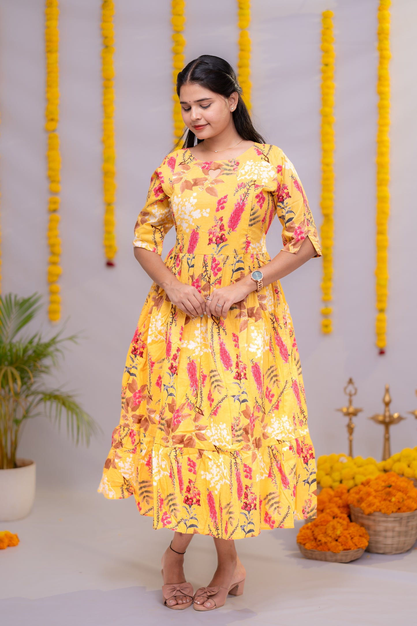 Pavi premium cotton maternity kurti
