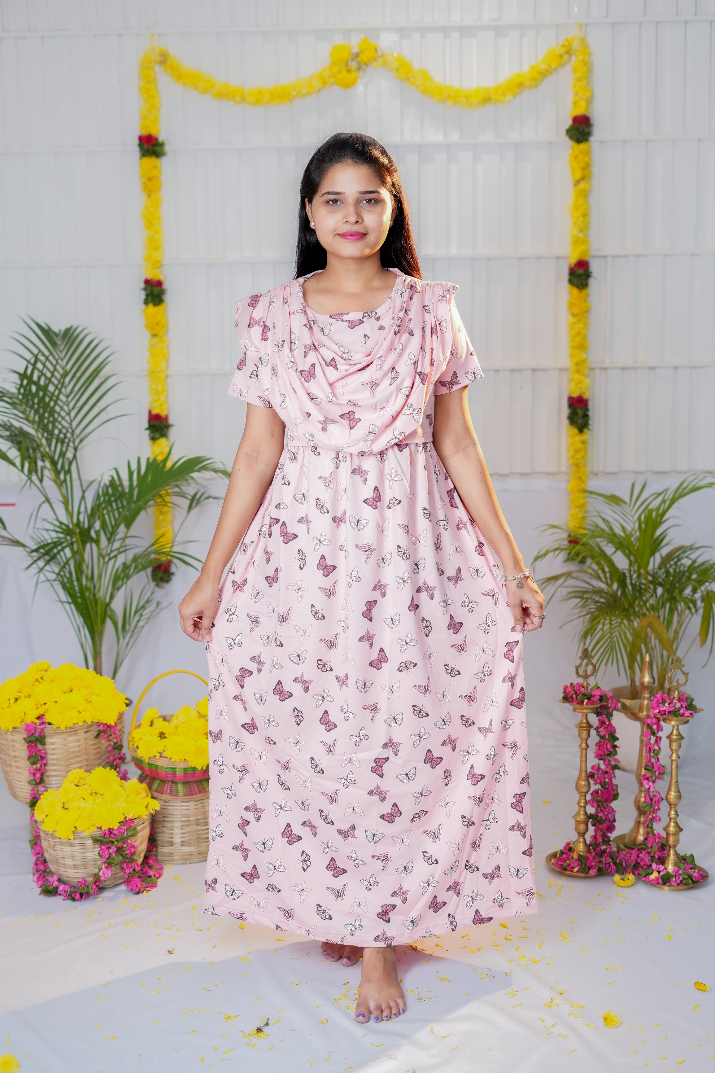 Alina zipless maternity with shawl