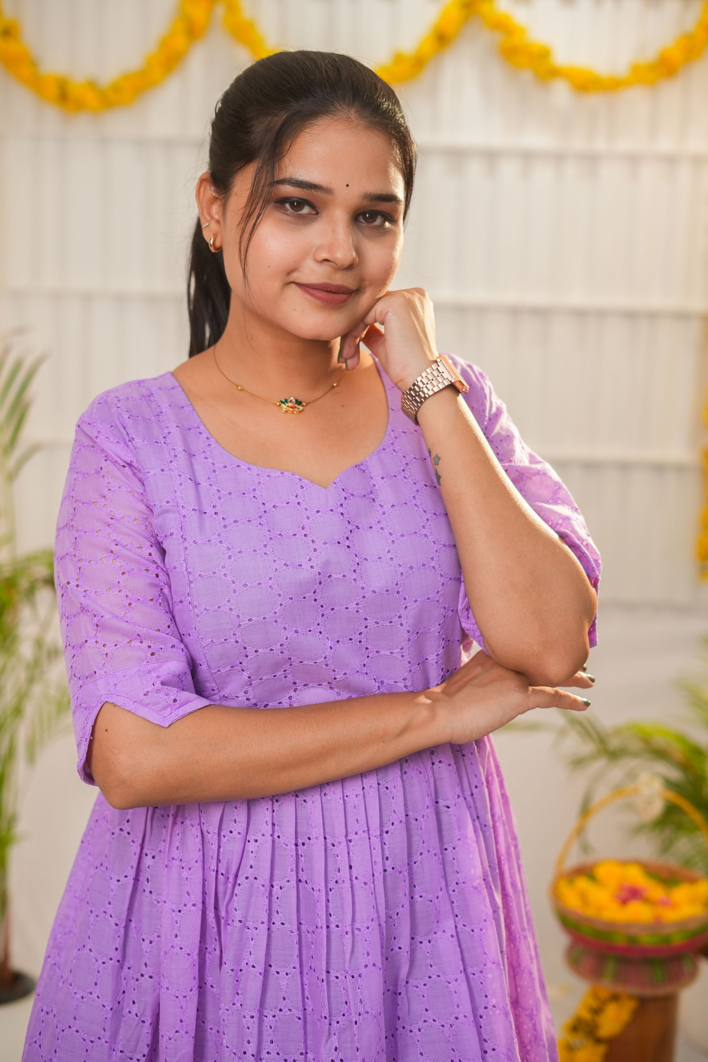 Kasthuri premium Soft Hakoba Maternity kurtis