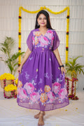 Adira maternity premium georgette kurthi