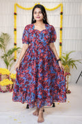 Naina maternity premium georgette kurthis