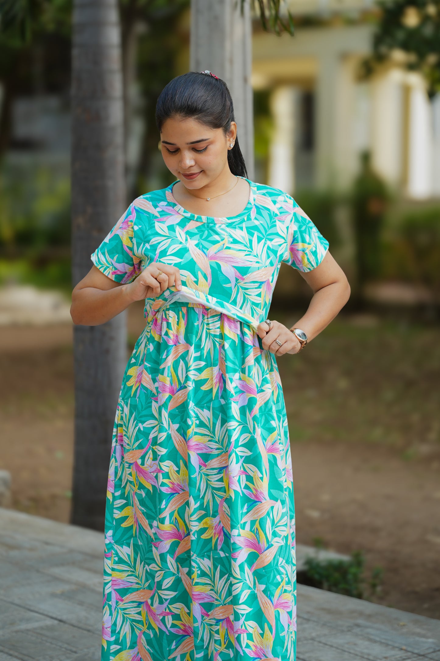 magizhini premium zipless maternity loungewear
