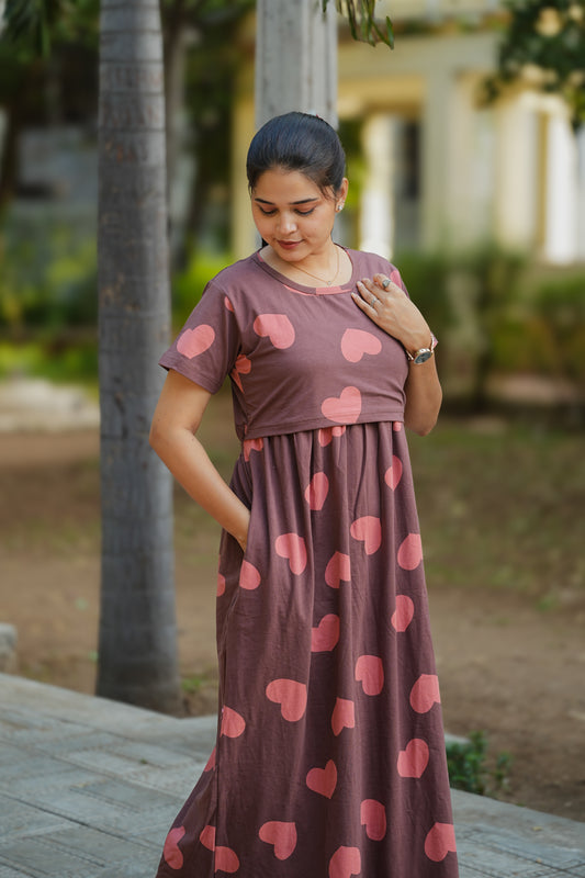 Magizhini premium zipless maternity loungewear