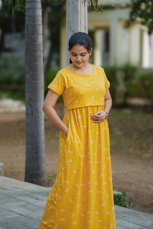 Magizhini premium zipless maternity loungewear