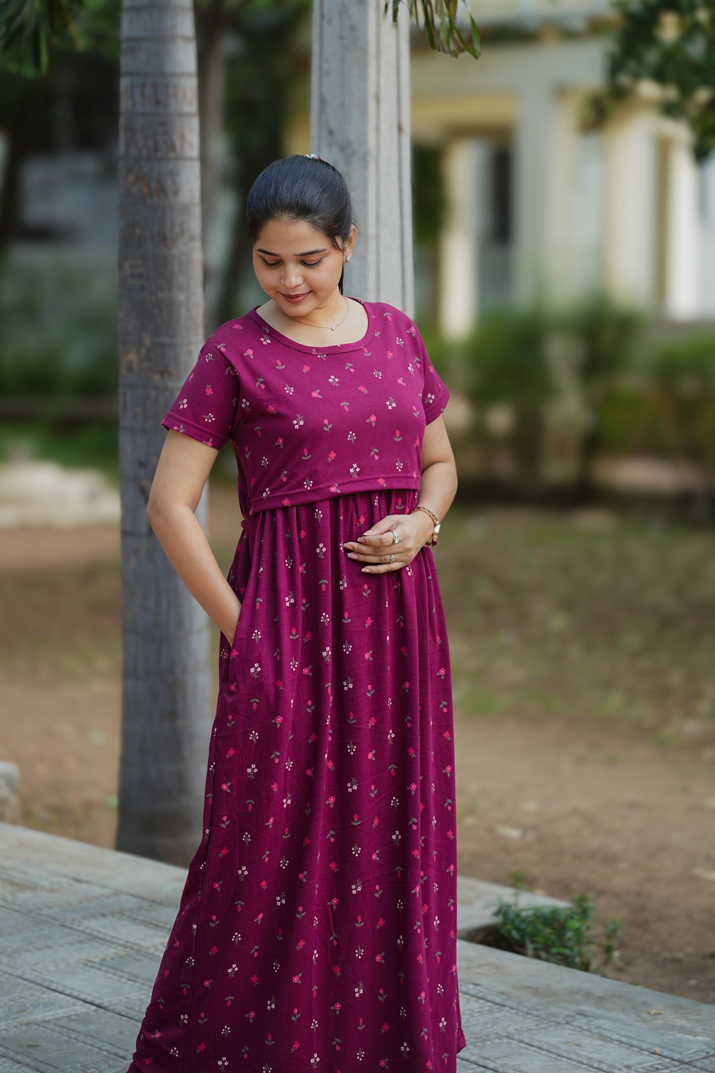Magizhini premium zipless maternity loungewear