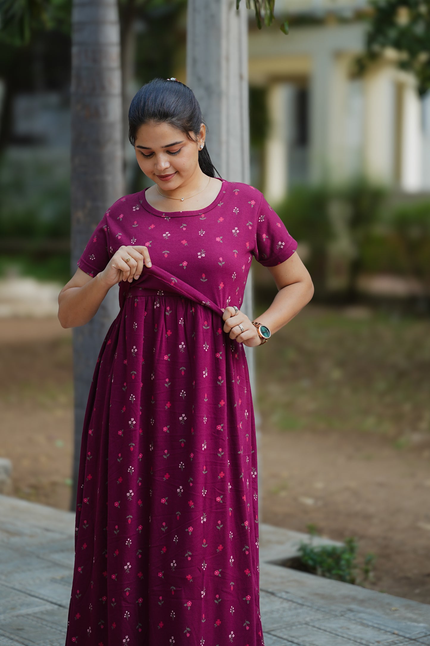 Magizhini premium zipless maternity loungewear
