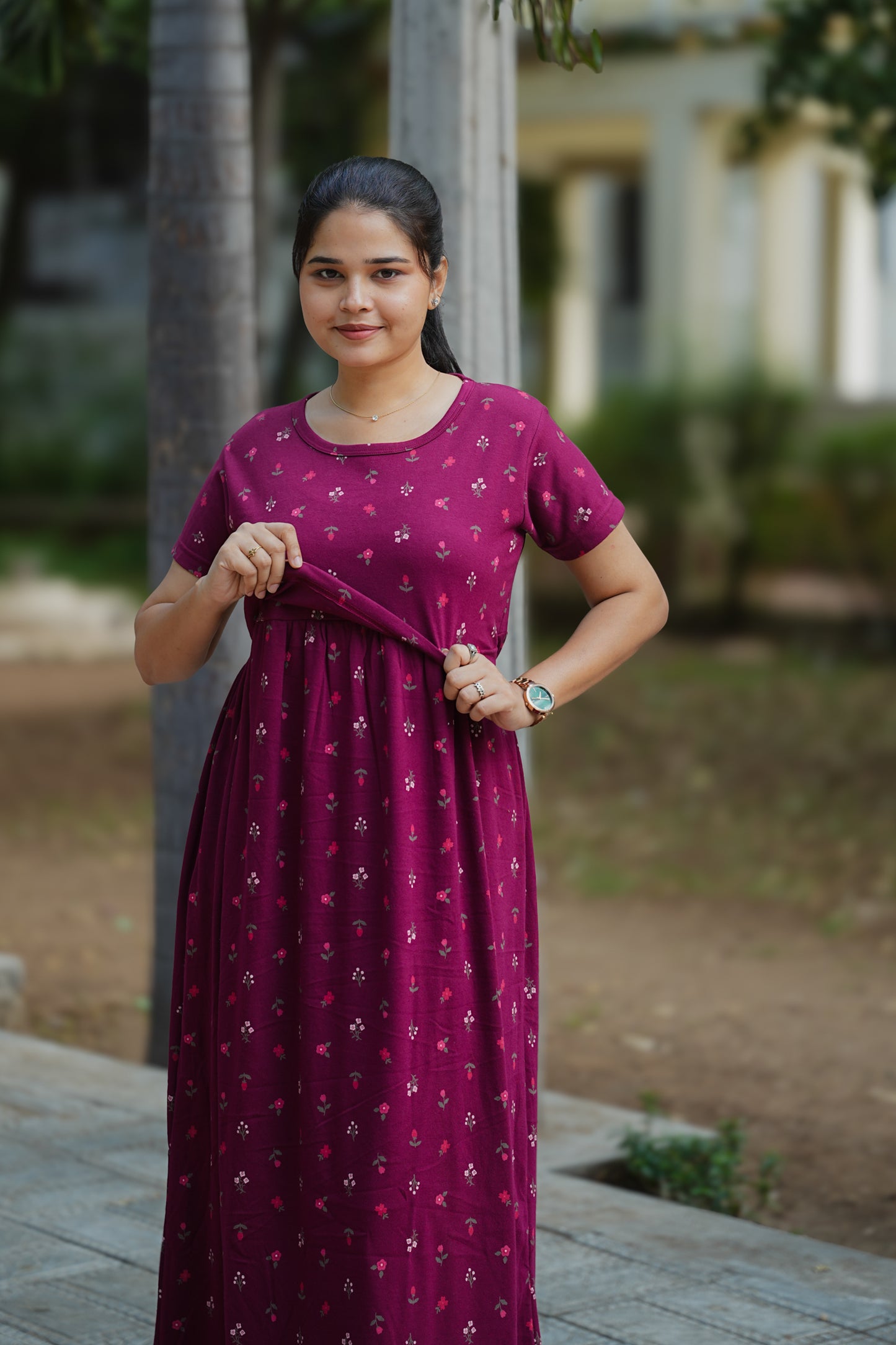 Magizhini premium zipless maternity loungewear
