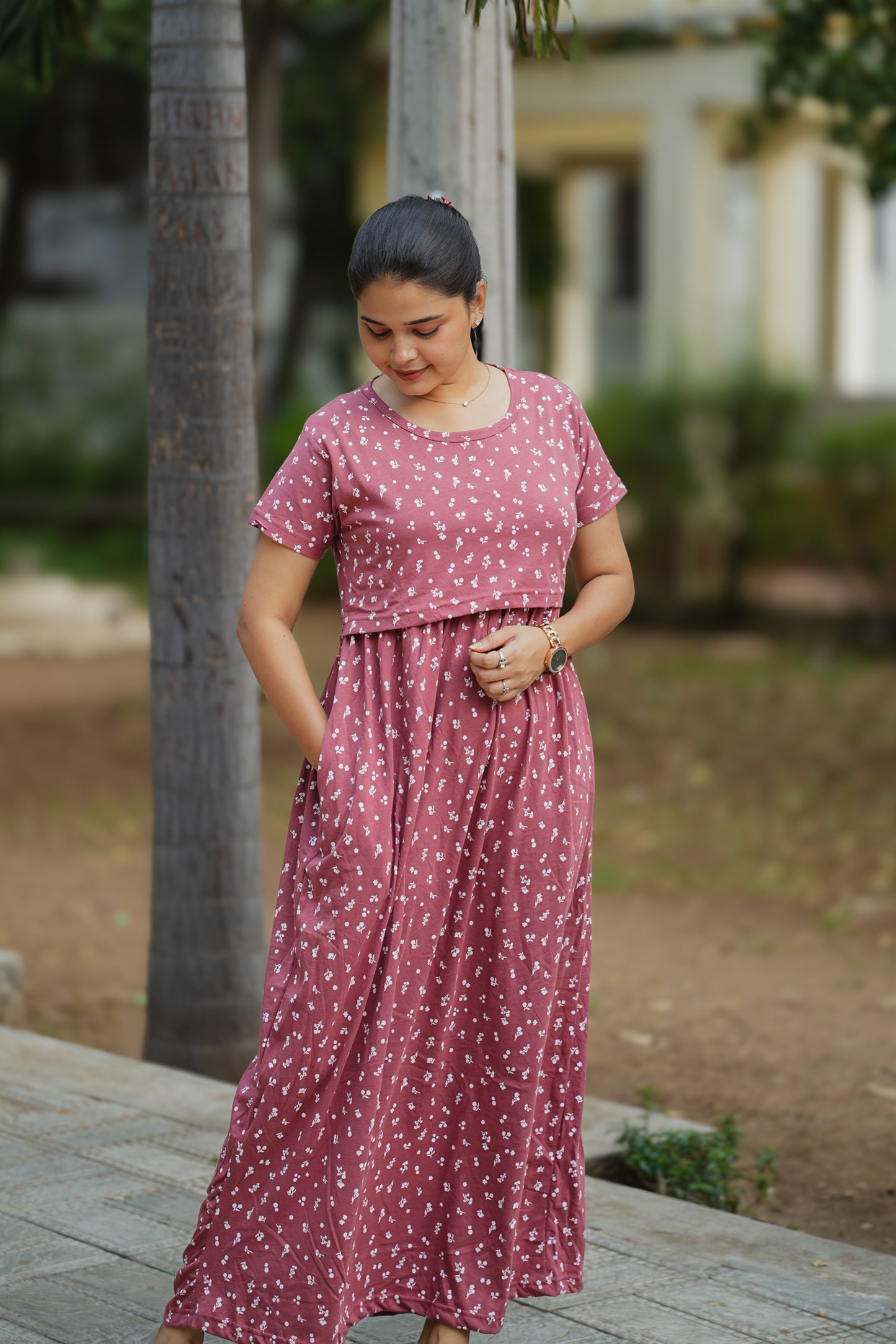 Magizhini premium zipless maternity loungewear