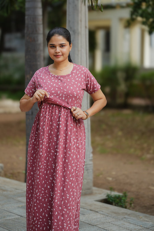 Magizhini premium zipless maternity loungewear
