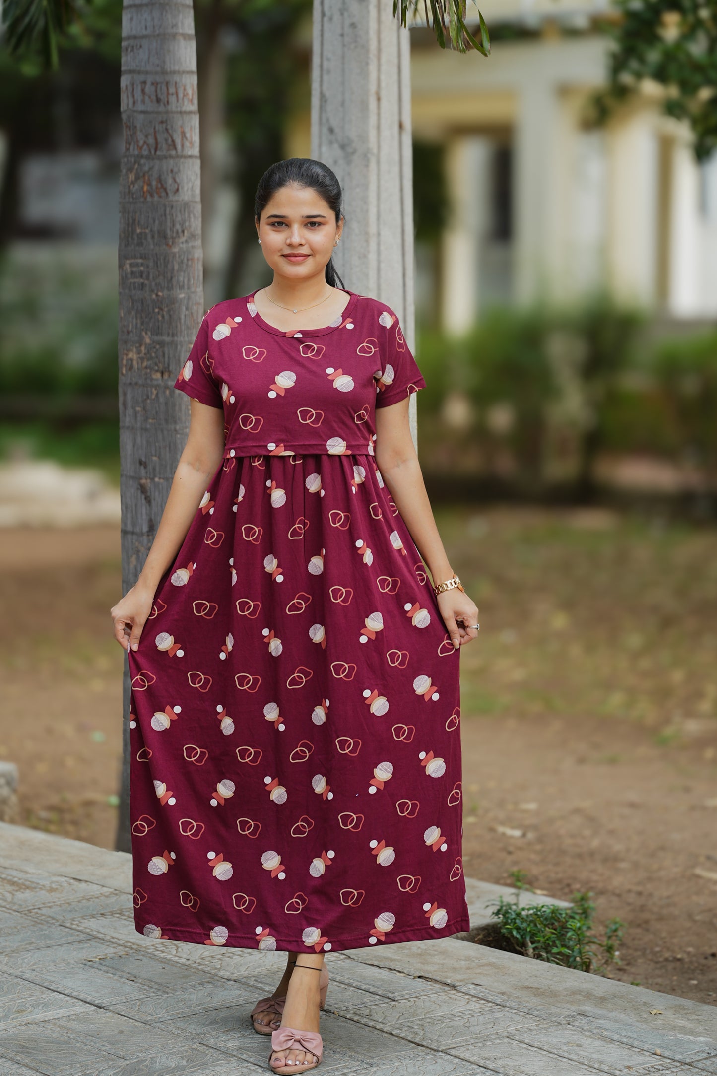 Magizhini premium zipless maternity loungewear