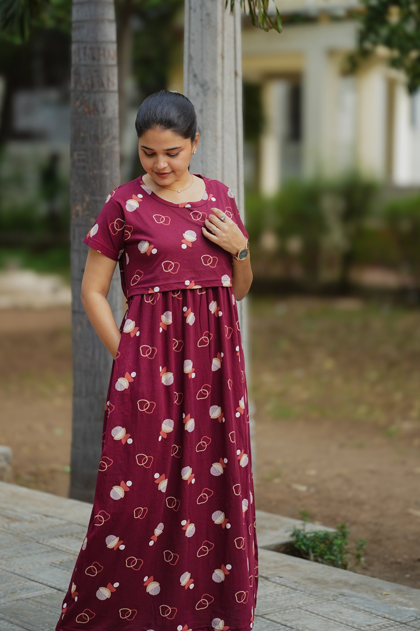 Magizhini premium zipless maternity loungewear