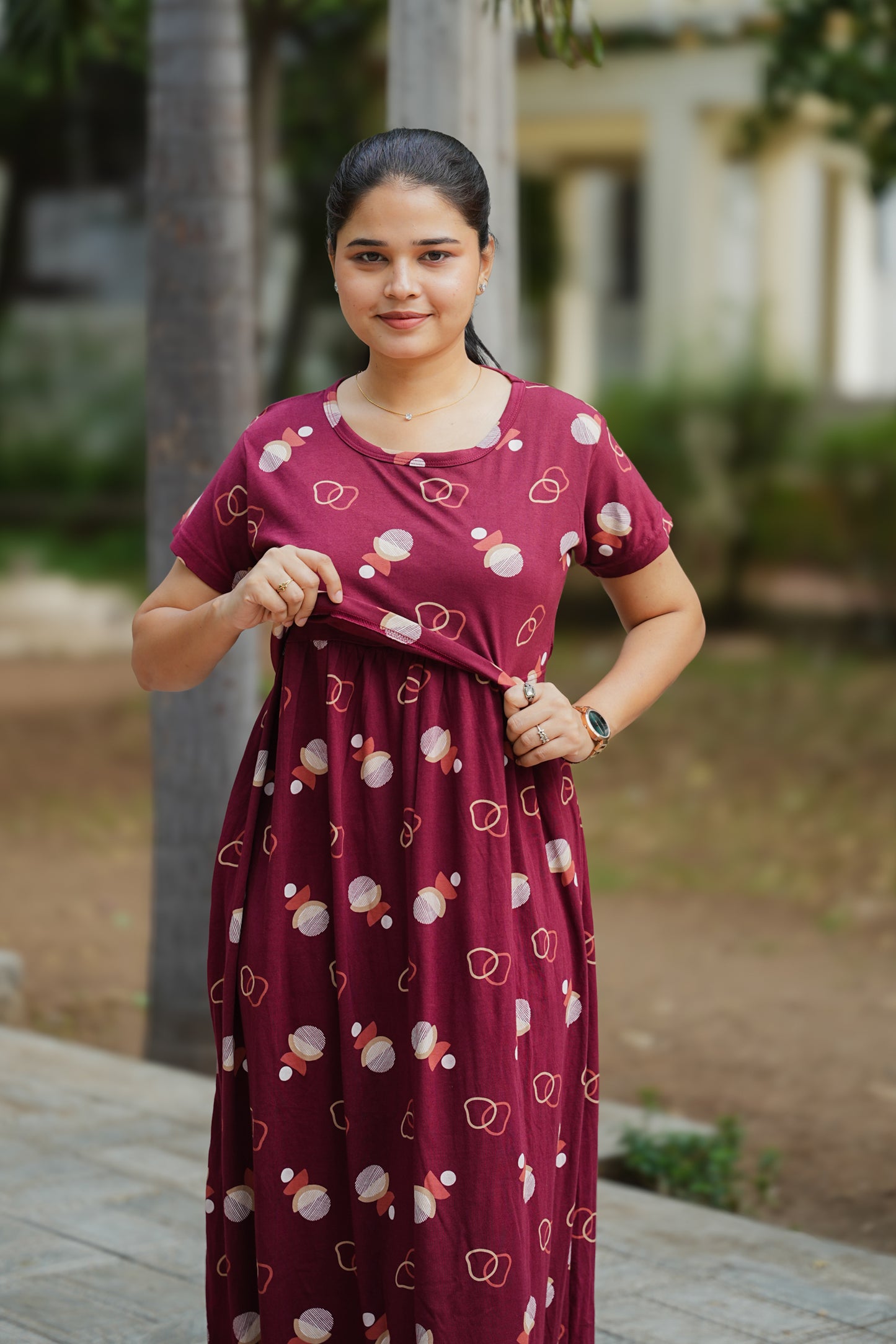Magizhini premium zipless maternity loungewear