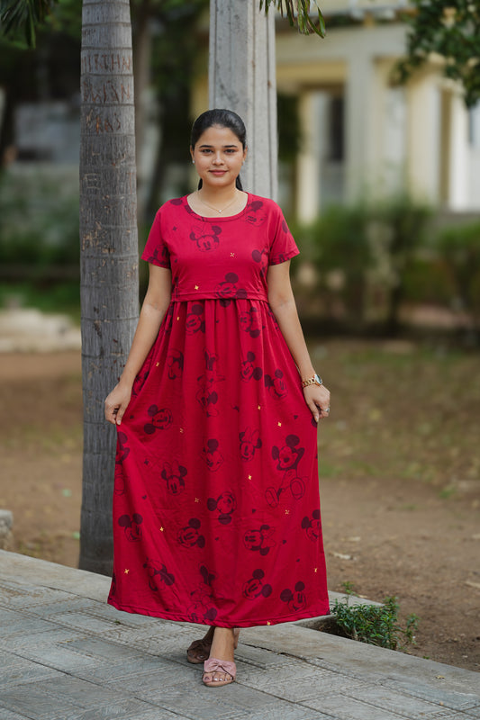Magizhini premium zipless maternity loungewear