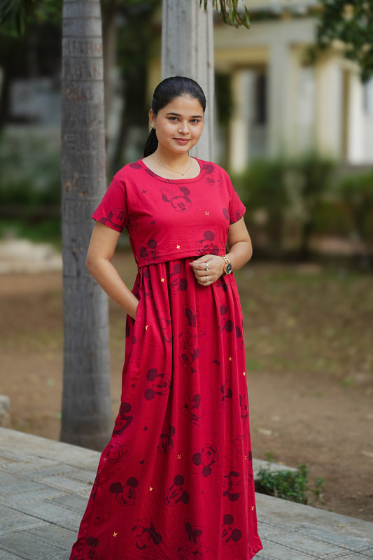 Magizhini premium zipless maternity loungewear
