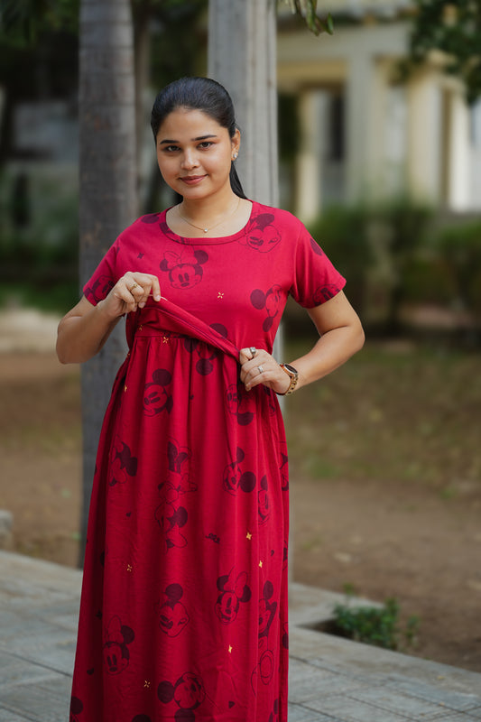 Magizhini premium zipless maternity loungewear