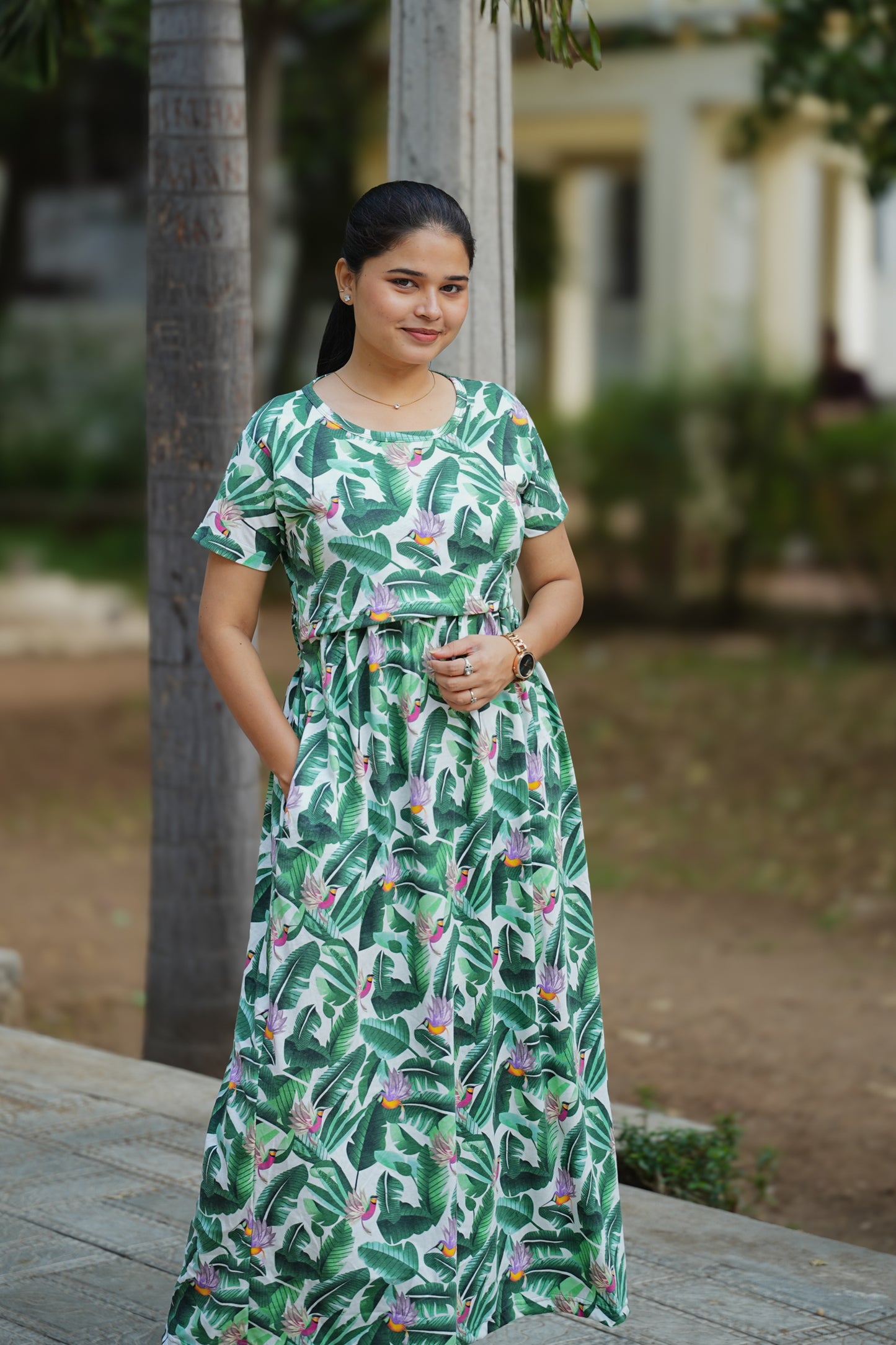 Magizhini premium zipless maternity casual loungewear